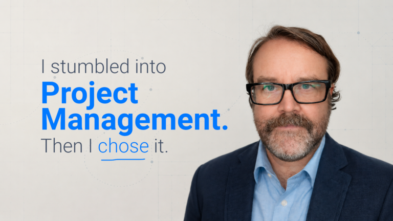 Mike Meroff reflecting on his path into project management