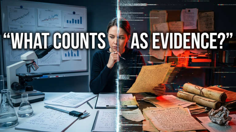 Evidence, Testimony, and the Question Behind Every Argument