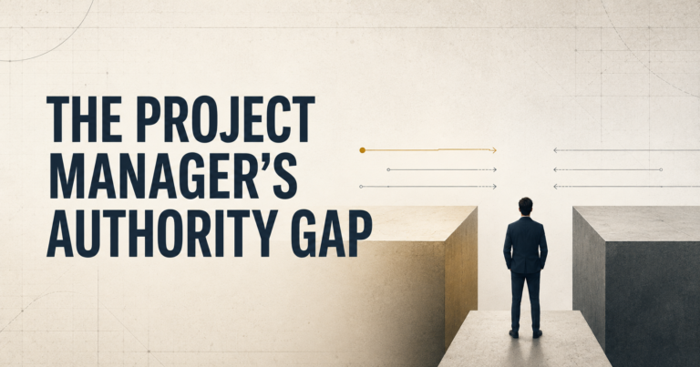 project manager authority gap